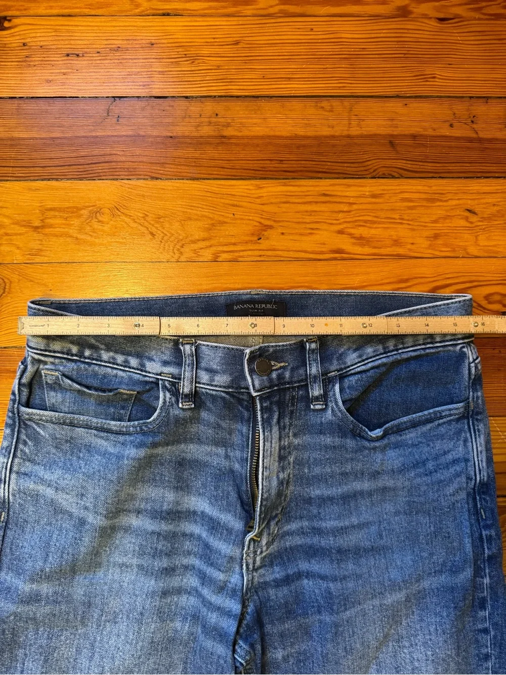 Banana Republic Men's Slim Fit Light Wash Jeans